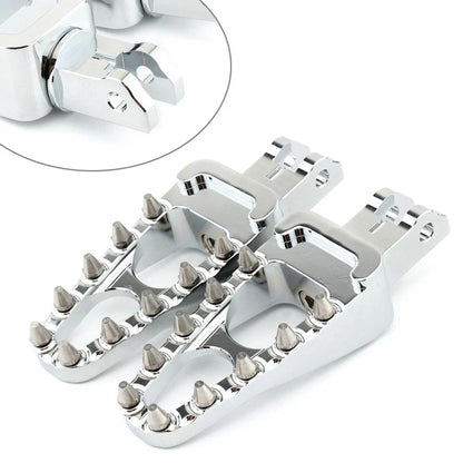 Chrome Front Rider Foot Pegs for Harley X350 (2023) -  Footrests