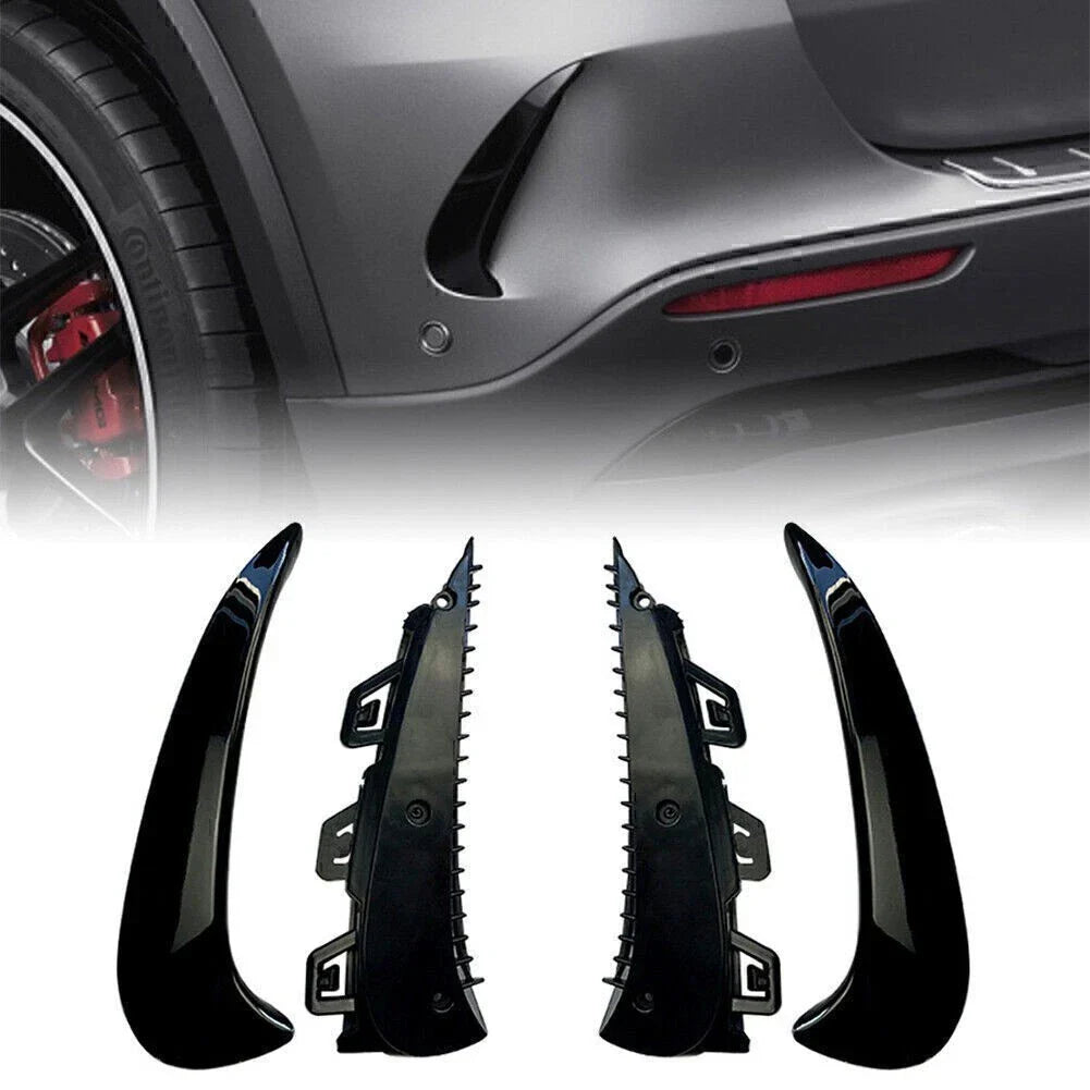 Rear Bumper Canard Air Vents for Mercedes Benz GLA200 GLA260 GLA35 (2020+)
