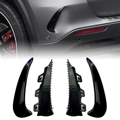 Rear Bumper Canard Air Vents for Mercedes Benz GLA200 GLA260 GLA35 (2020+)