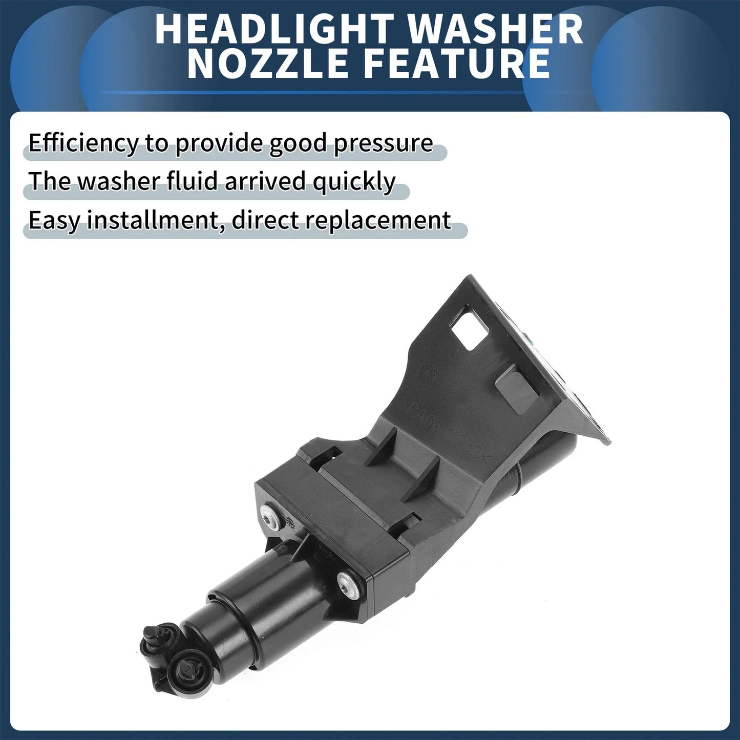 Driver Side Headlight Washer Nozzle for Mercedes-Benz GL320 (2007-2012)