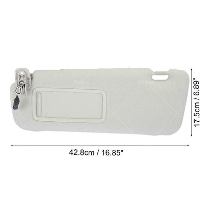 Gray Left Sun Visor with Mirror for Mazda CX-9 (2010-2015)