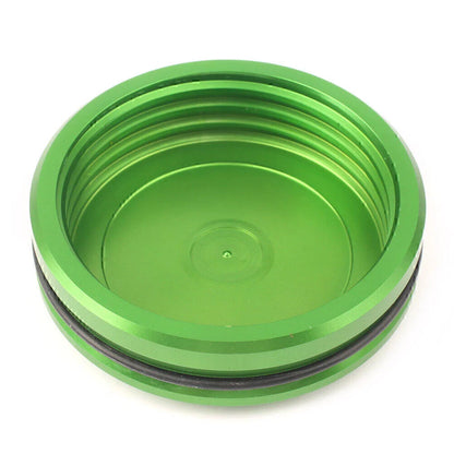 52MM Rear Brake Fluid Reservoir Guard Aluminum Green for Honda Yamaha Suzuki BMW