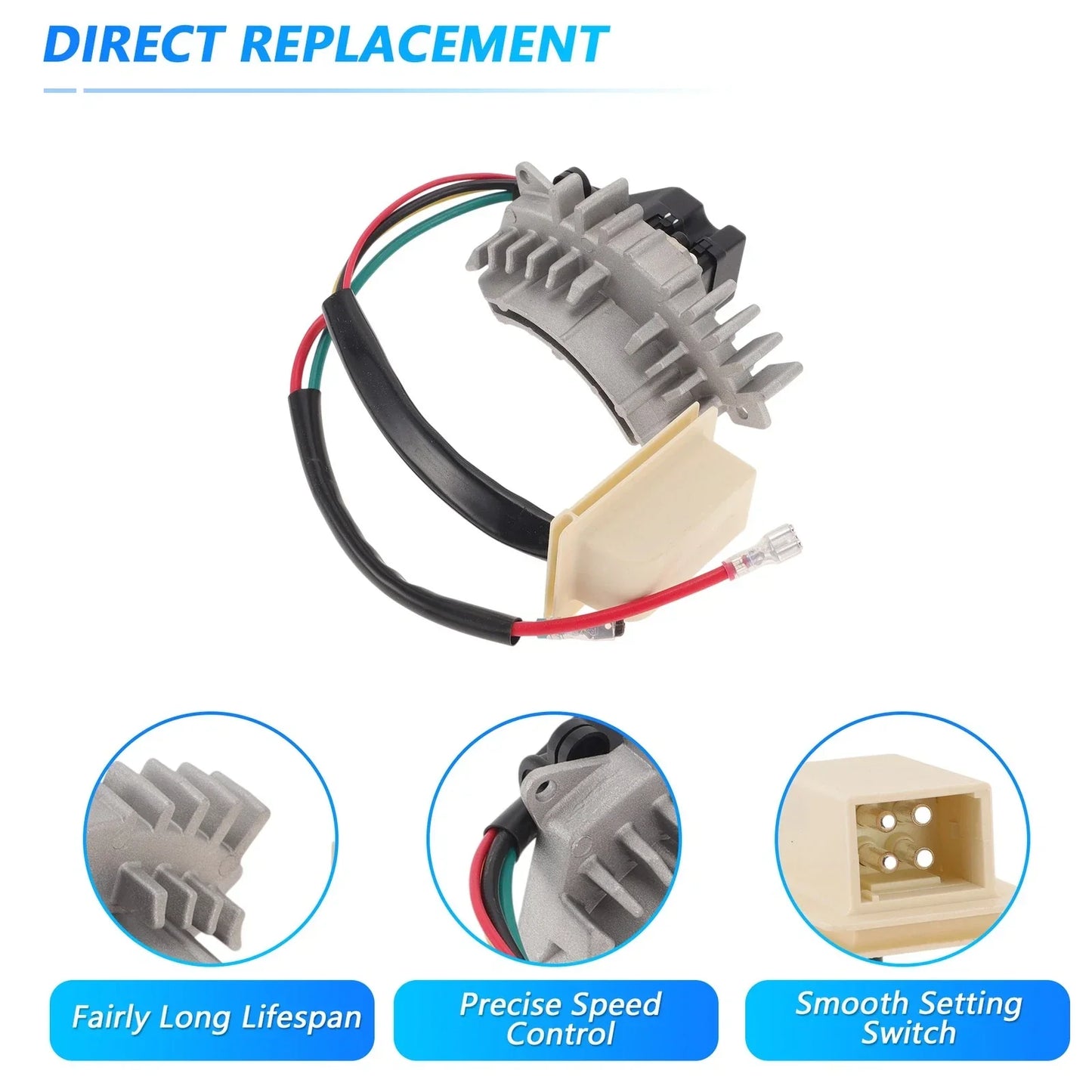 Blower Motor Resistor for Mercedes Benz W202 (1993-2000)