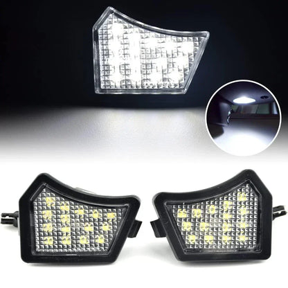 LED Under Side Mirror Puddle Lights for Jaguar XE, XJ, XF, XFR, XK (2015-2020)