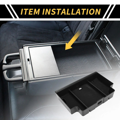 Center Console Organizer Tray for Chevy Silverado 1500, GMC Sierra 1500 (2014-2023)