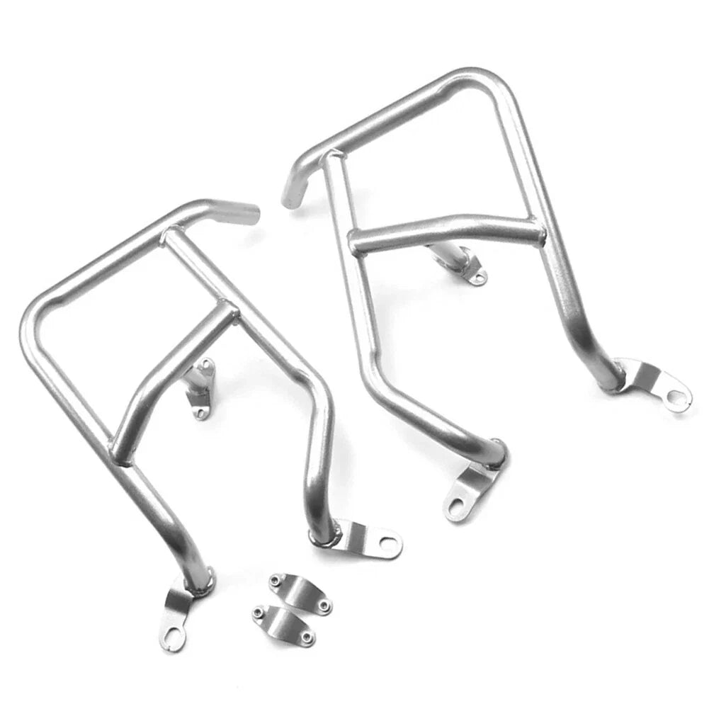 Silver Engine Guard Crash Bar Protector for Honda NC750X (2021-2023)