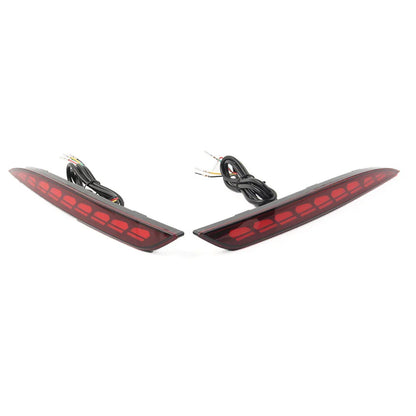 Pair Rear Brake Light Turn Signal Reflector for Tesla Model Y (2020-2022)