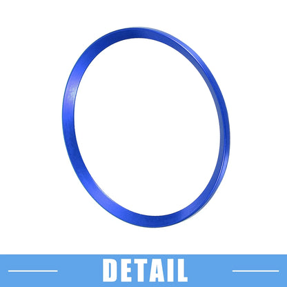 Wheel Hub Center Cover Rings for Honda Civic 2016-2021 Blue (Set of 4)