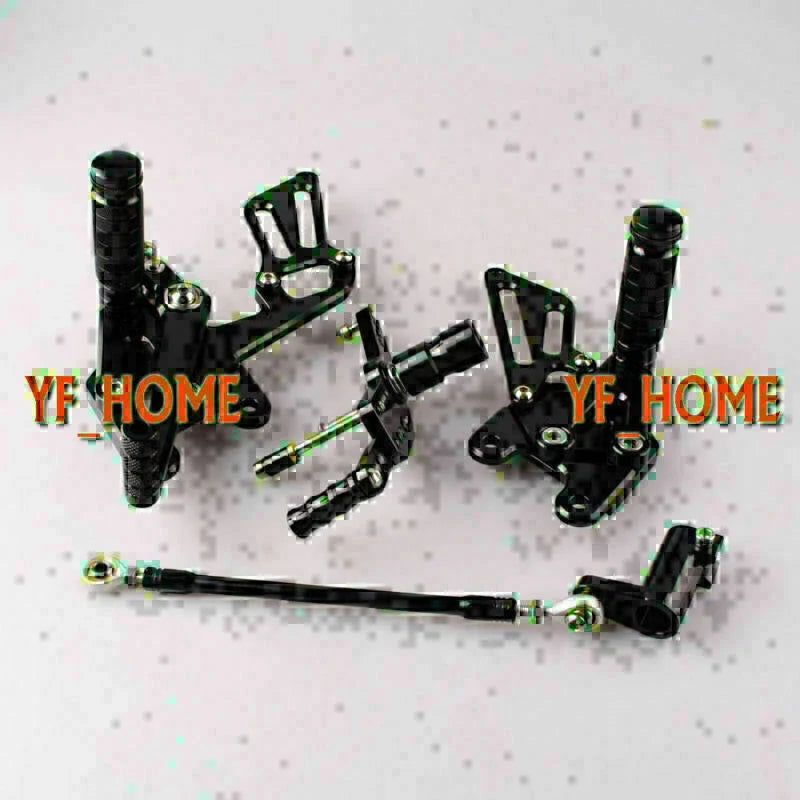 Rear Set Foot Pegs for Honda CBR 1000RR (2008-2012) - Black