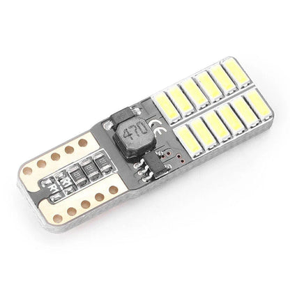 T10 24 LED Bulbs for Car Side Marker Lamp W5W - Canbus Error Free (All Years)
