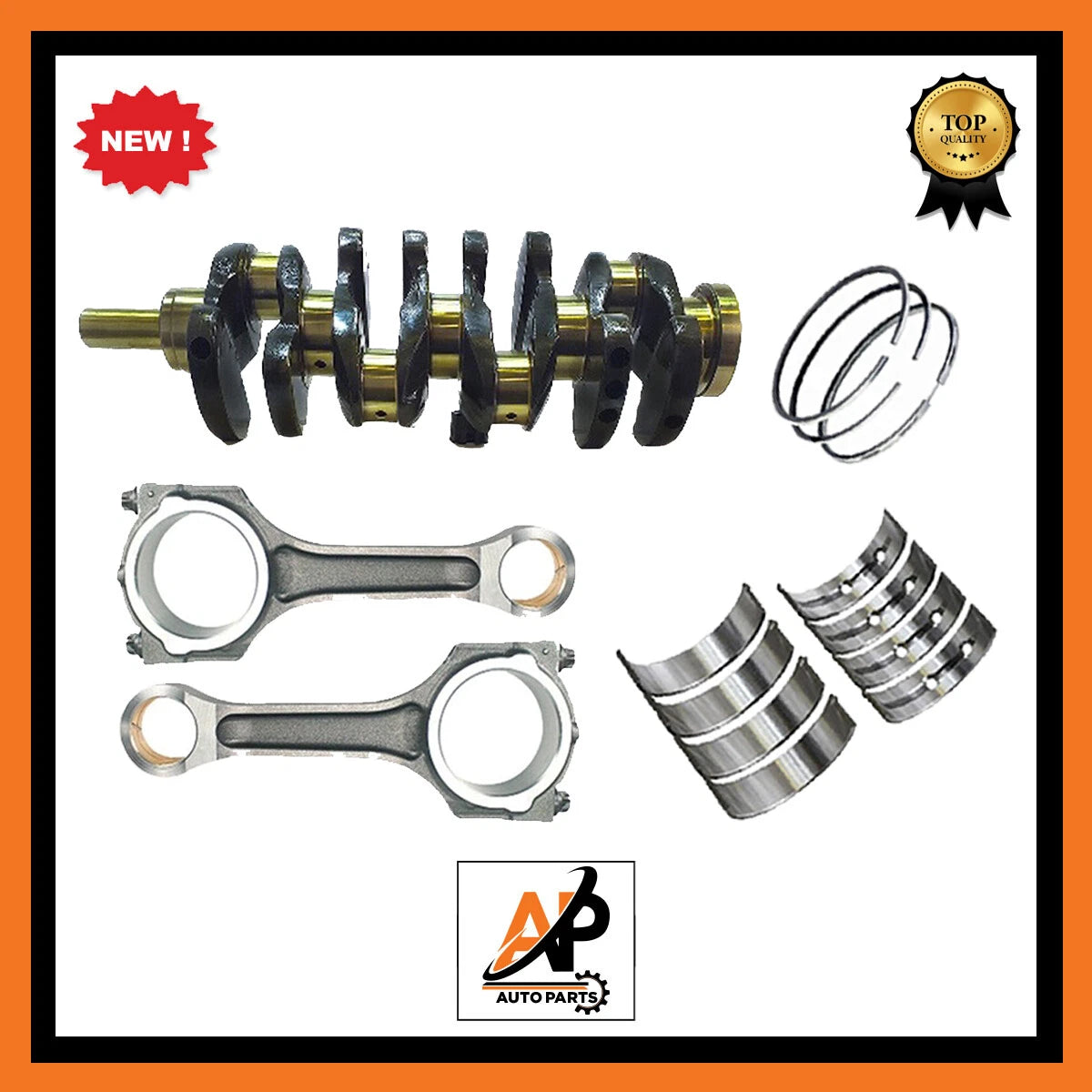 Crankshaft Engine Rebuild Kit for Nissan NP300 Navara 2.5 DCI (2010–2020)