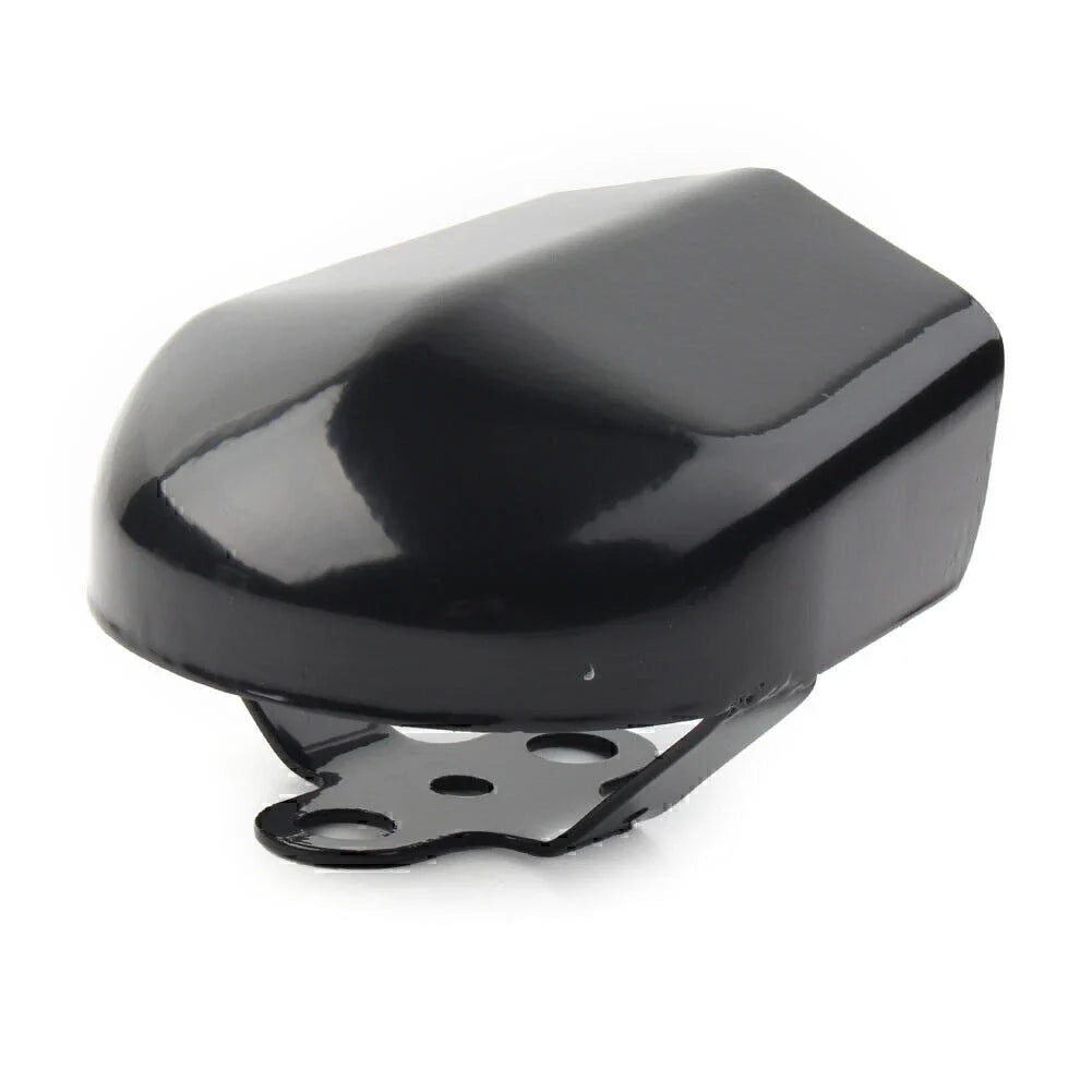 Gloss Black Horn Cover for Harley Touring Road King Glide FLHR FLHX (93-18)