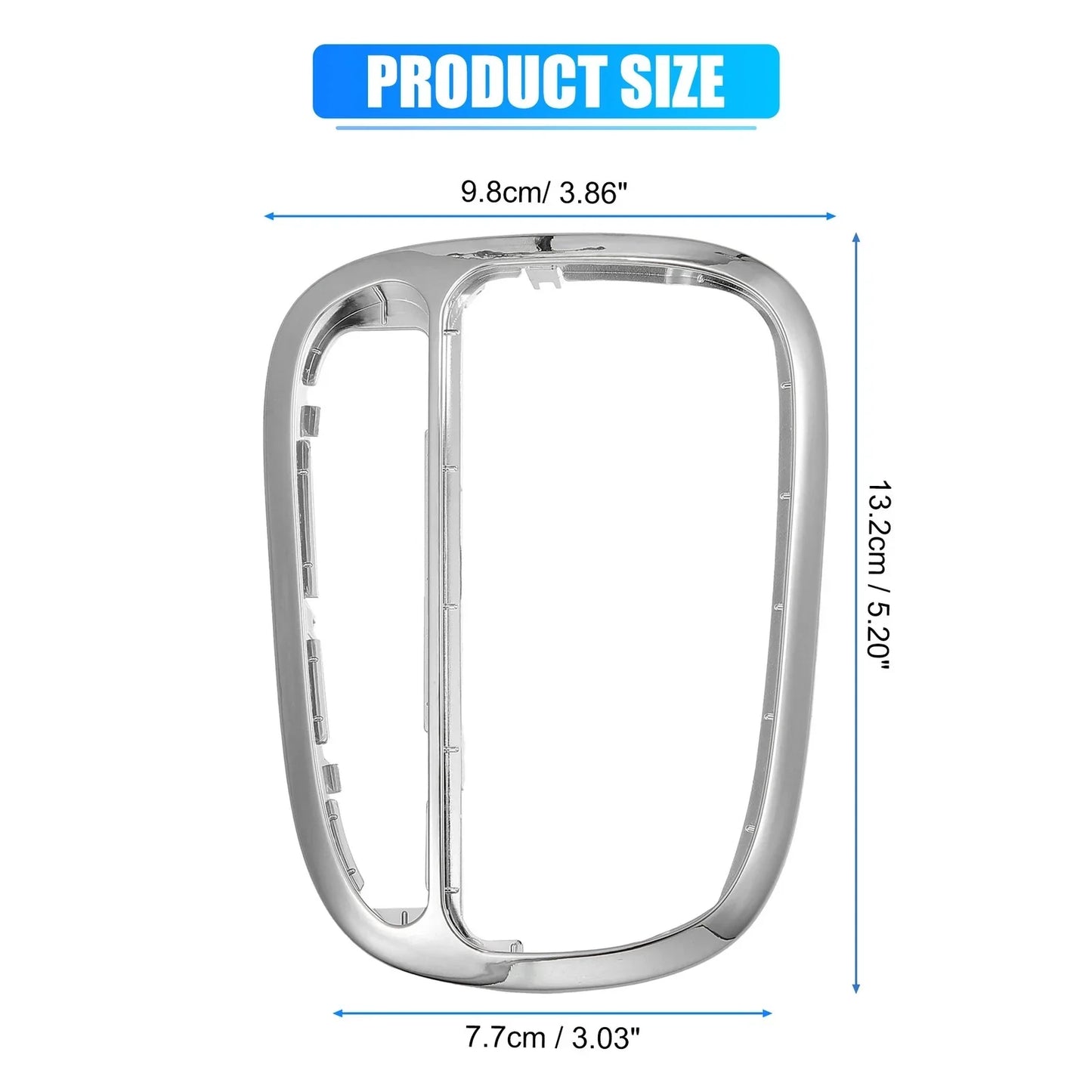 Chrome Shifter Trim Cover for Mercedes Benz C240 CLK500 (2001-2005)