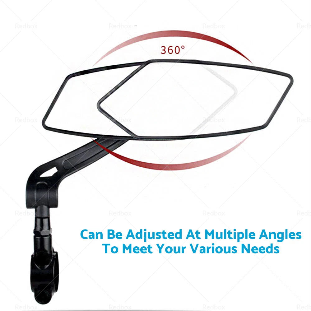 Rear View Mirror for Bicycle Bike 20-24mm Handlebars