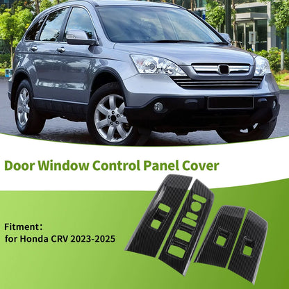 4 Pcs Window Switch Bezel Covers for Honda CR-V (2023-2025)