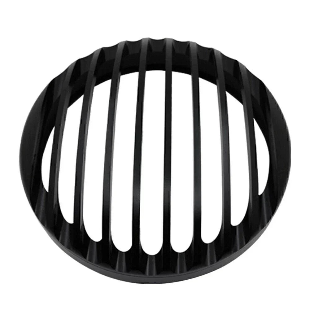CNC Shallow Cut Headlight Grill Cover for Bobber Motorcycles