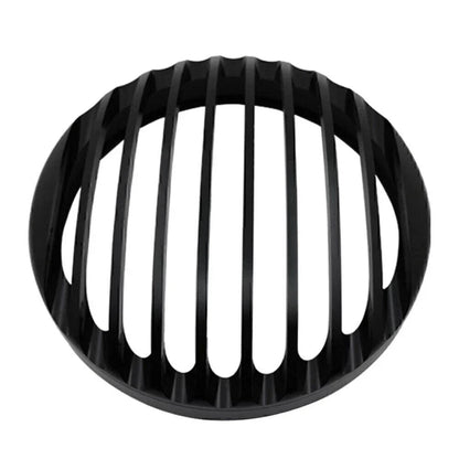 CNC Shallow Cut Headlight Grill Cover for Bobber Motorcycles