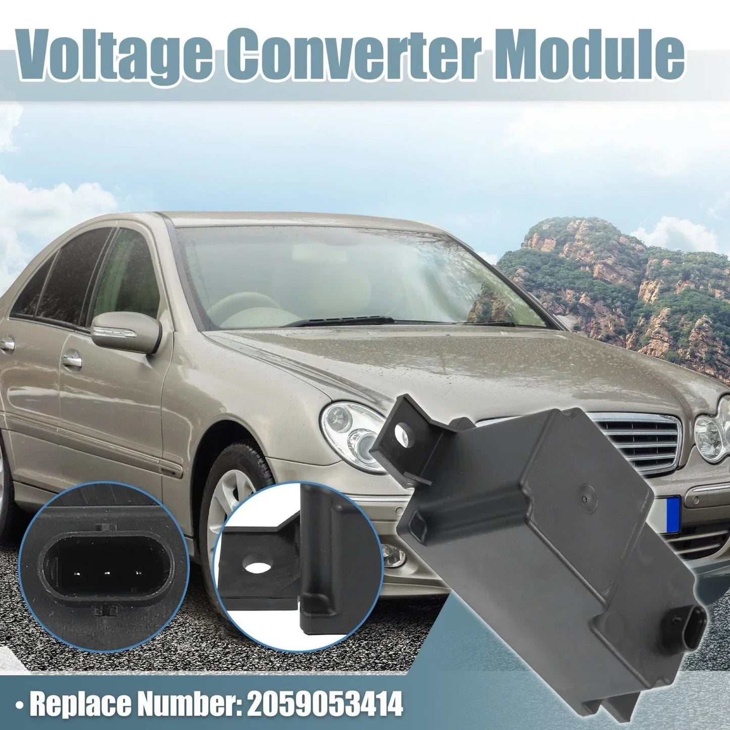Voltage Module for ABS 3 Pins for 2059053414 (Compatible with Various Models)