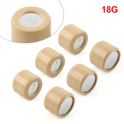 6 x 18g Variator Rollers for GY6 125 150cc Scooter Engines