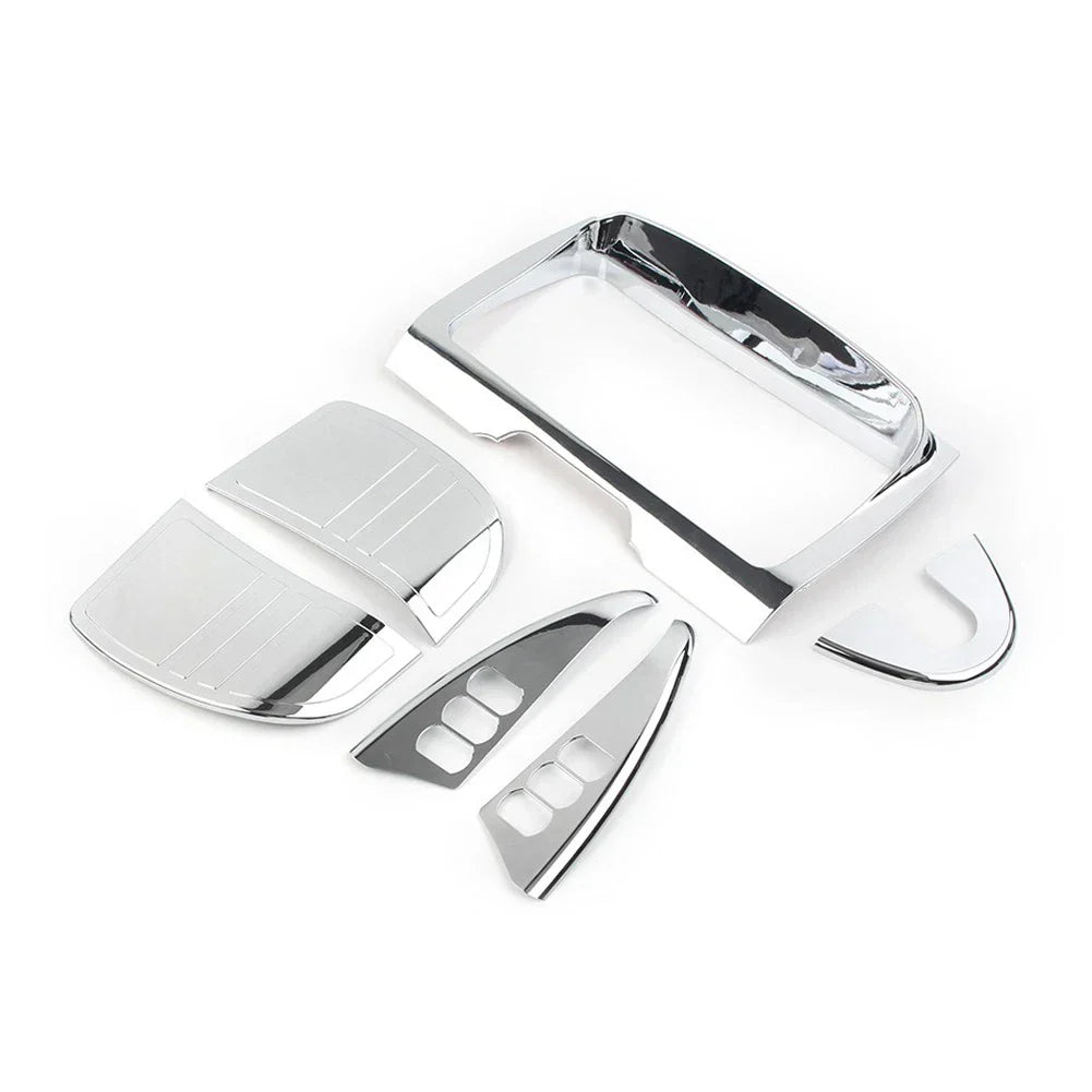Tri Line Gauge Stereo Accent Set for Harley Touring Electra Glide (2014-2022)