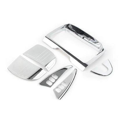 Tri Line Gauge Stereo Accent Set for Harley Touring Electra Glide (2014-2022)