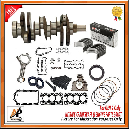 Engine Crankshaft Rebuild Parts Kit for Land Rover Range Rover 3.0 (2000–2002)