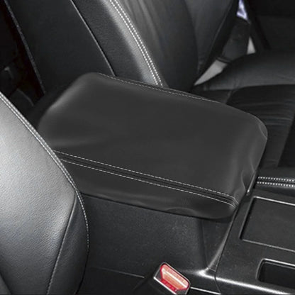 Car Center Console Lid Armrest Cover for Honda CR-V (2014-2016) Black