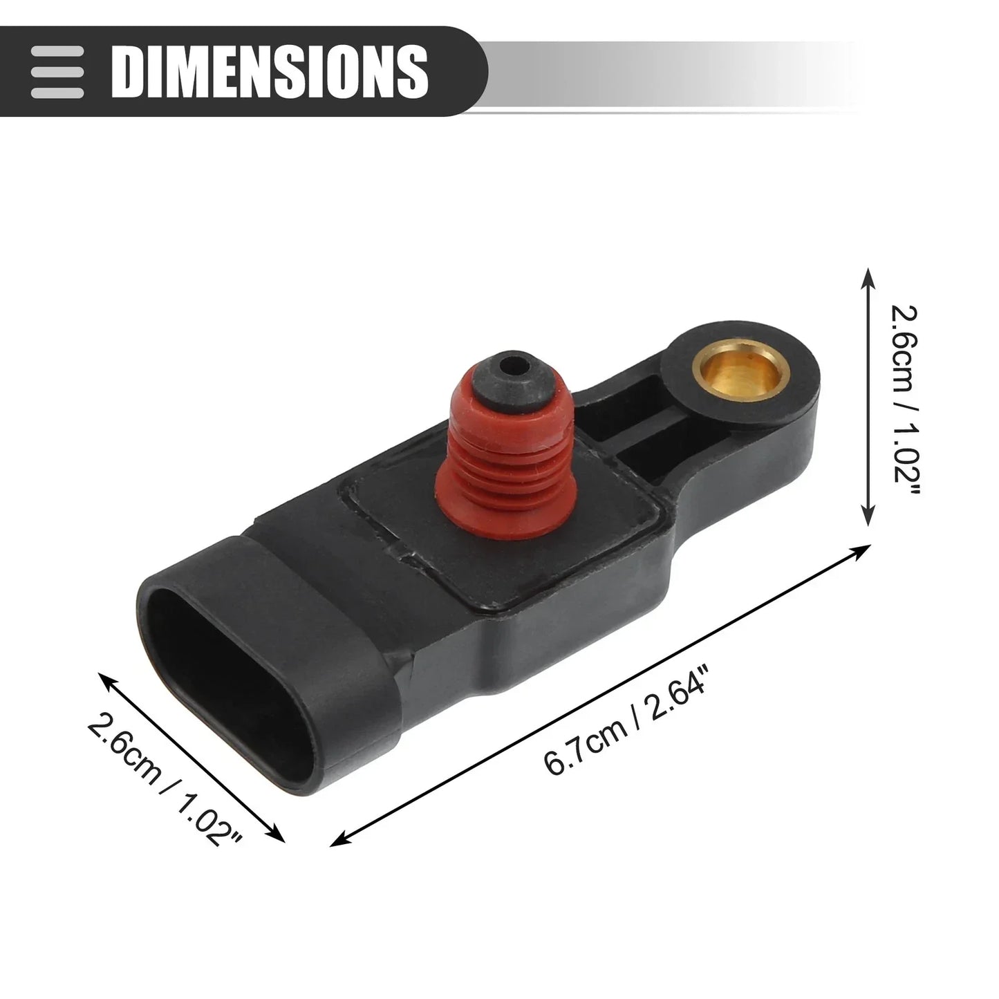 Manifold Absolute Pressure Sensor for Chevrolet Spark (2012-2015)