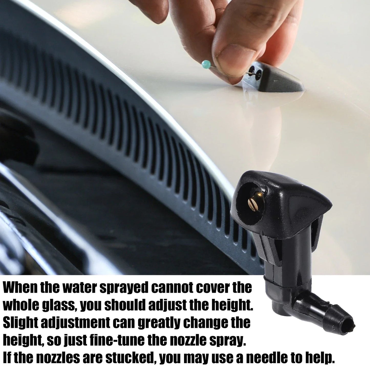 Windshield Washer Nozzle Set for Honda Accord (2018-2023)