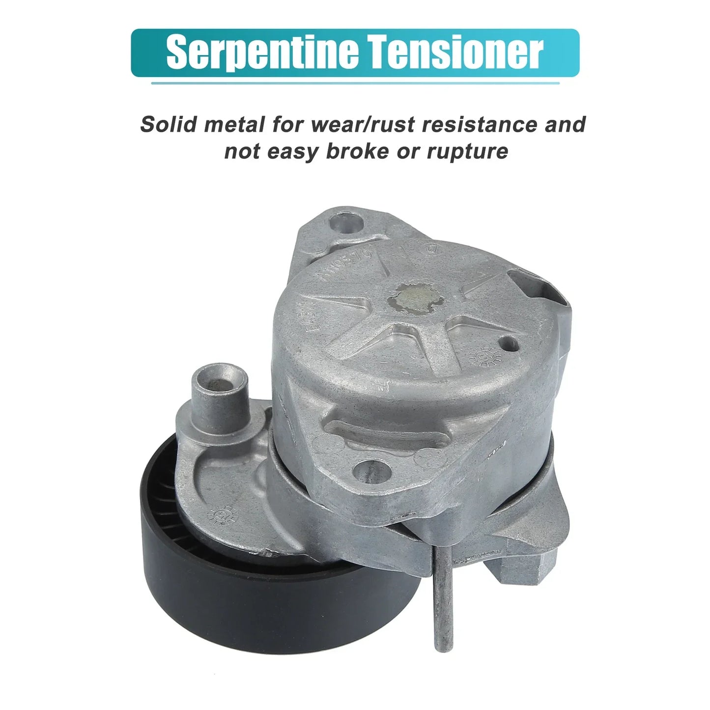 Accessory Drive Belt Tensioner with 3 Pulleys for Mercedes-Benz (2005-2015)