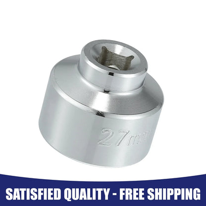 27mm Low Profile Oil Filter Wrench Cap Socket for Mercedes-Benz