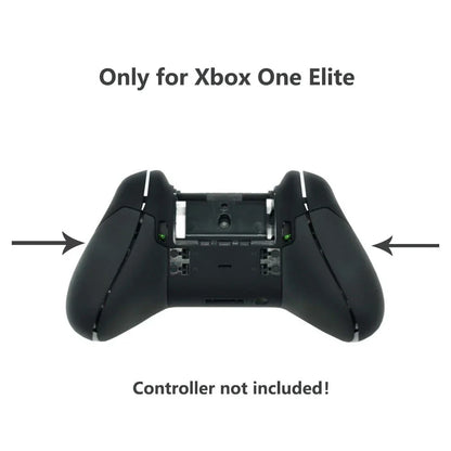 One Pair Anti-Slip Rear Handle Covers for Xbox One Elite Black