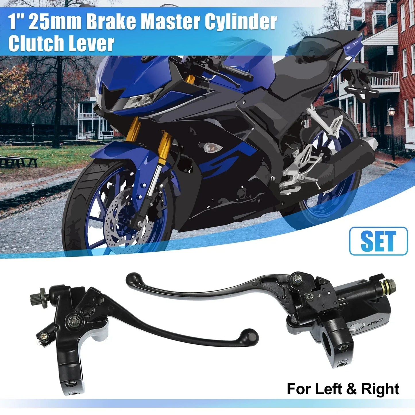 Brake Master Cylinder Clutch Lever for Honda VT1300 (2010-2020)