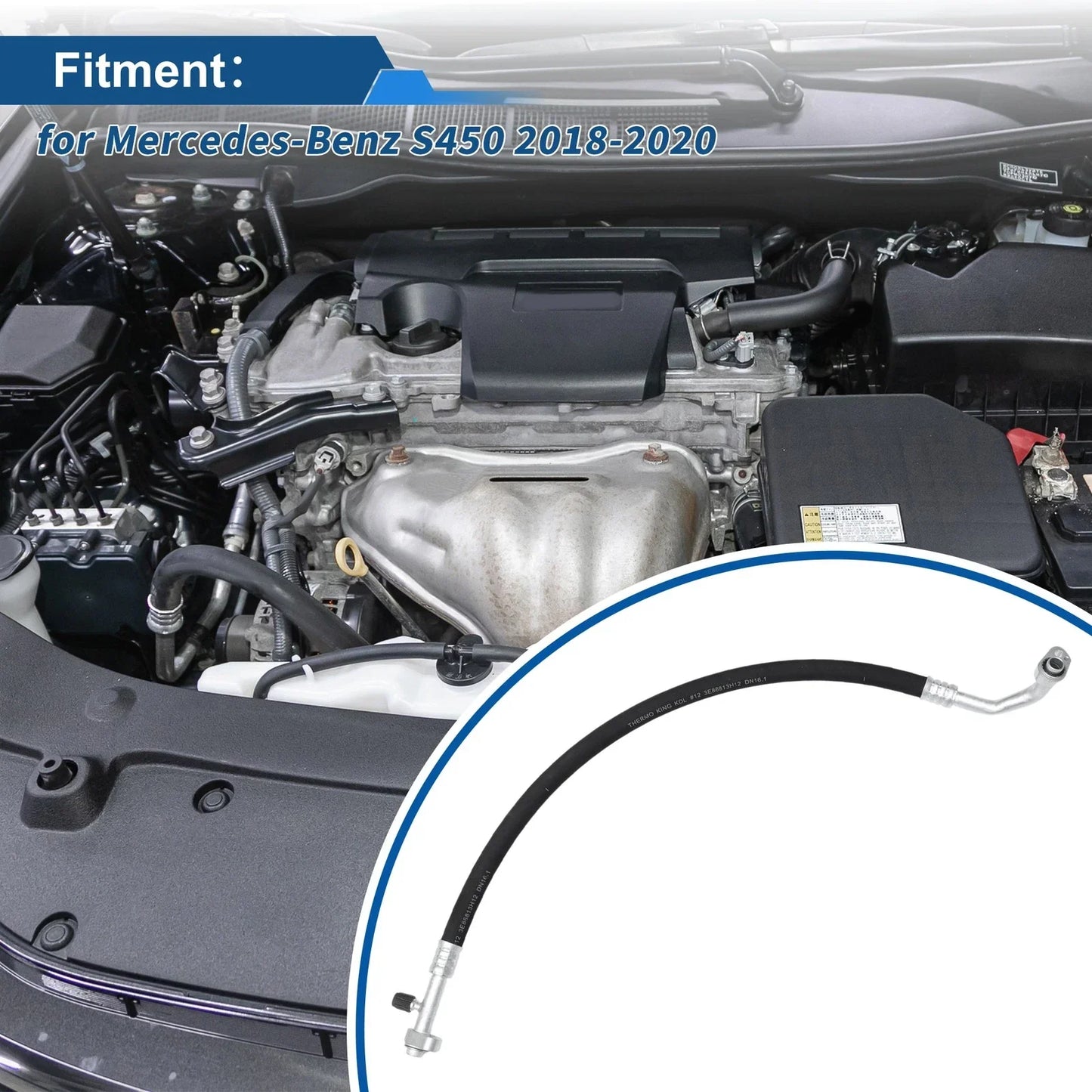 A/C Refrigerant Liquid Hose for Mercedes-Benz S450 (2018-2020)