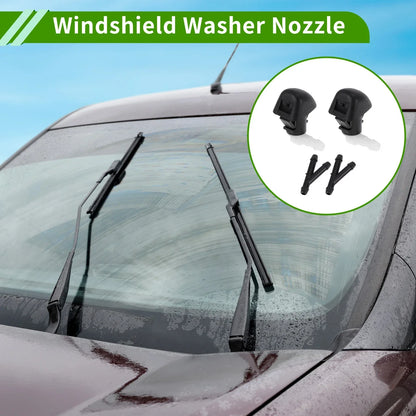 Windshield Washer Nozzle & 2 x Hose Connectors for Honda Odyssey