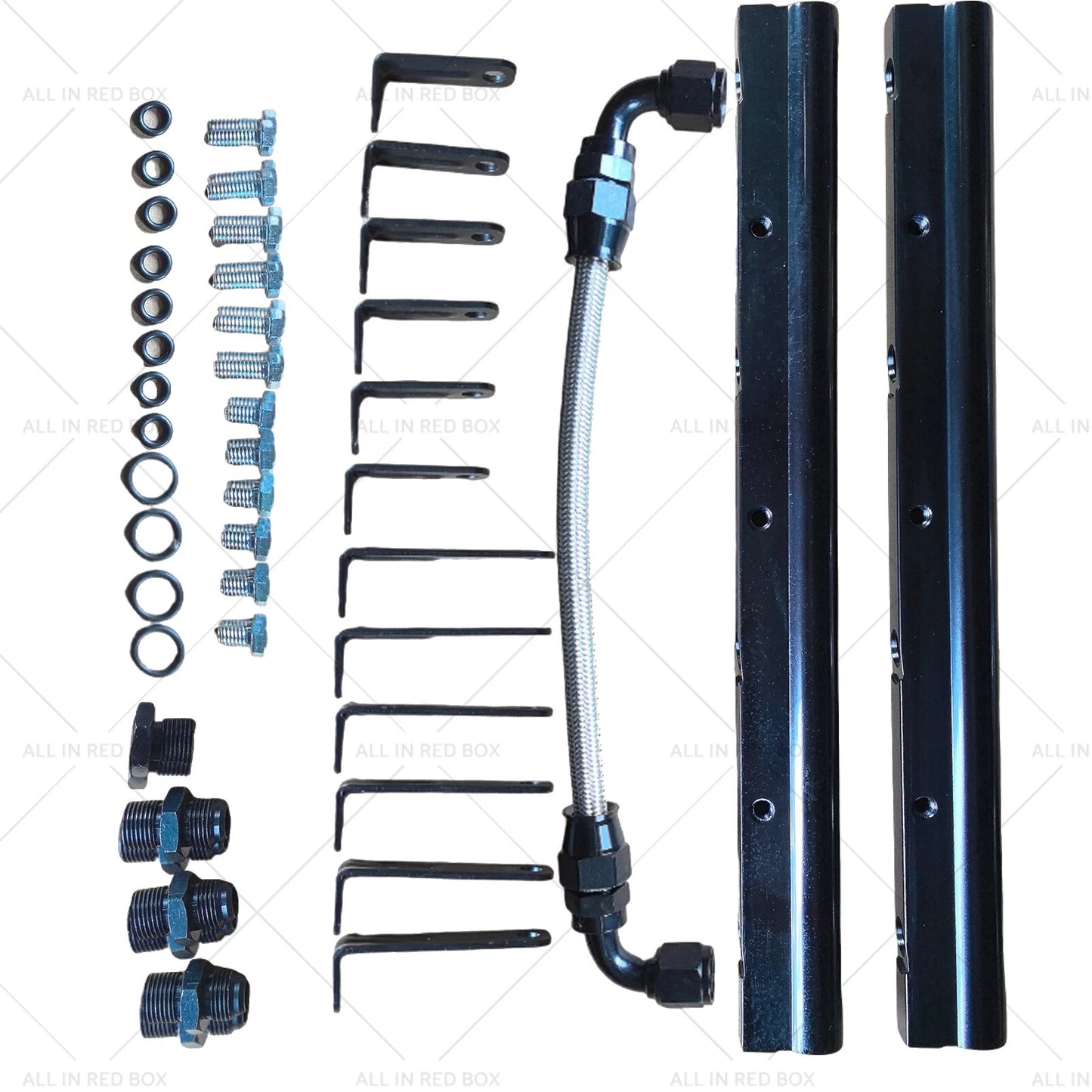 Intake Manifold Fuel Rail Set for GM LS3 L92 L96 L99 (2008-2013)