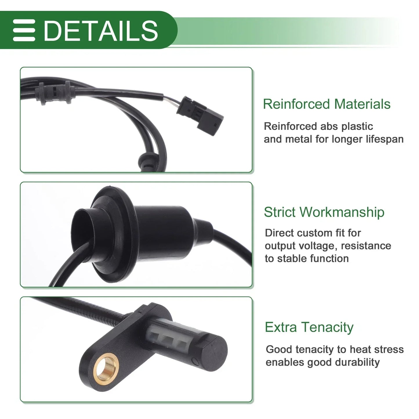 ABS Wheel Speed Sensor for Mercedes Benz R230 (2001-2012)