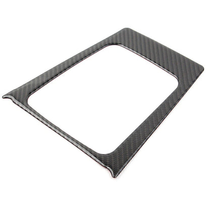 Carbon Fiber Black Gear Shift Panel Trim for Subaru Forester (2013-2018)