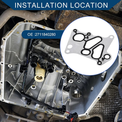 Engine Oil Filter Housing Gasket for Mercedes-Benz C250 (2012-2015)