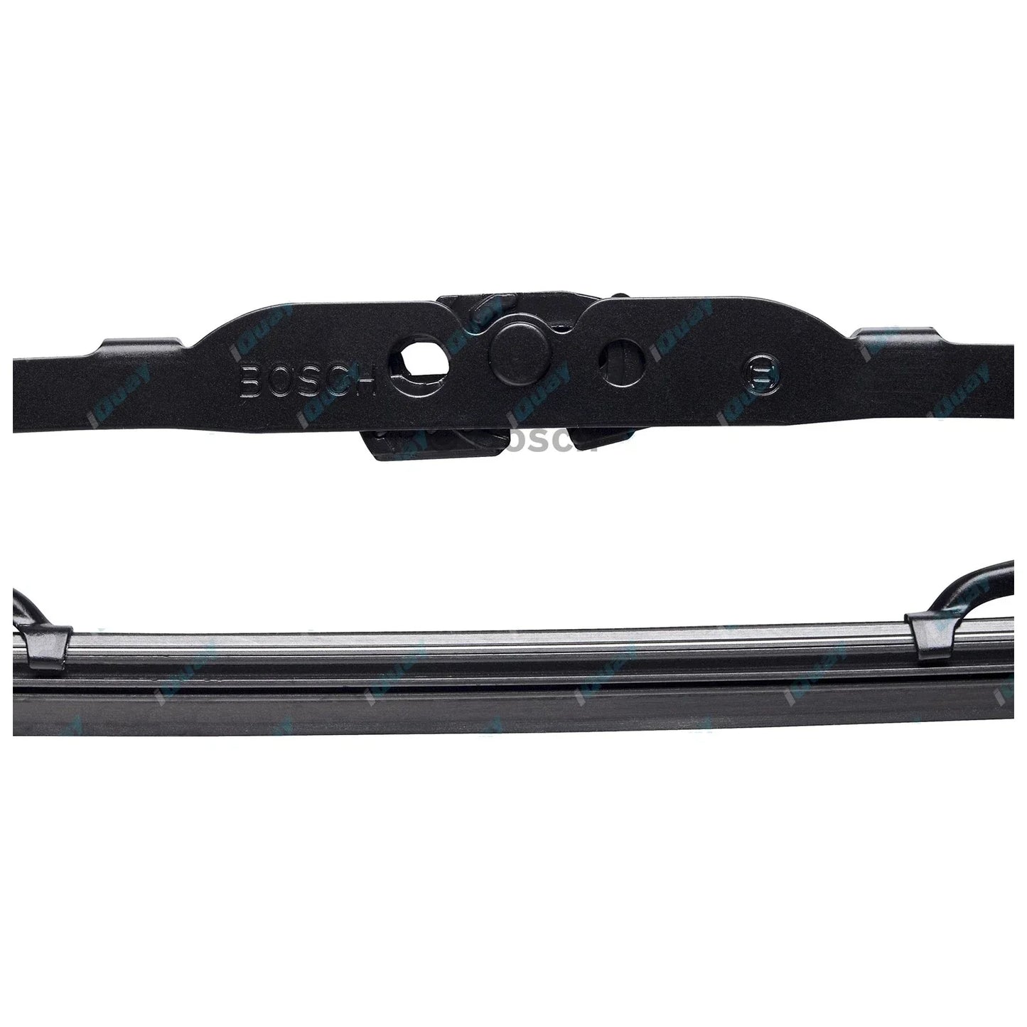 Front Pair Bosch Eco Wiper Blades Set for Nissan Stanza A10 4cyl 1.6L 1978~1983