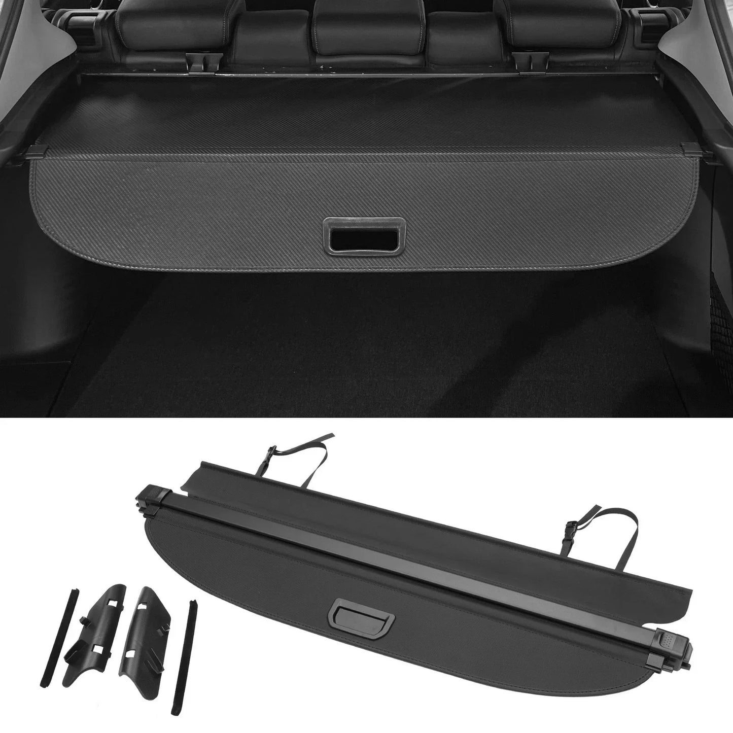 Retractable Cargo Cover for Honda HR-V 2015-2022 Rear Trunk Parcel Shelf Black