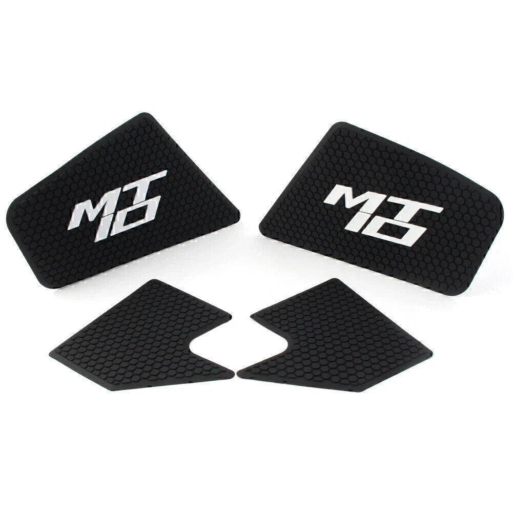 Black Anti-Slip Traction Tank Pad for Yamaha MT10 (2016-2019)