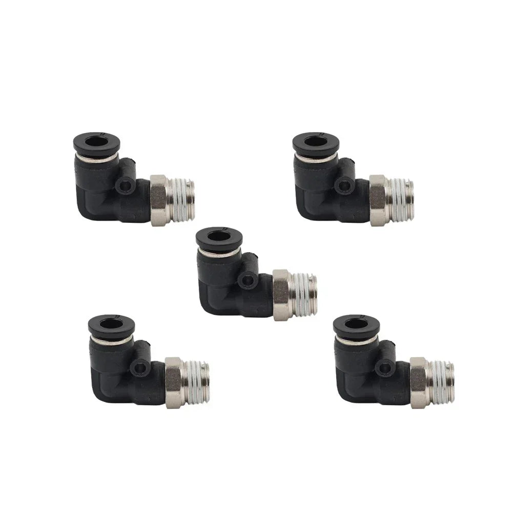 5 x 6mm Elbow Fittings G 1/4" for Tire Changer