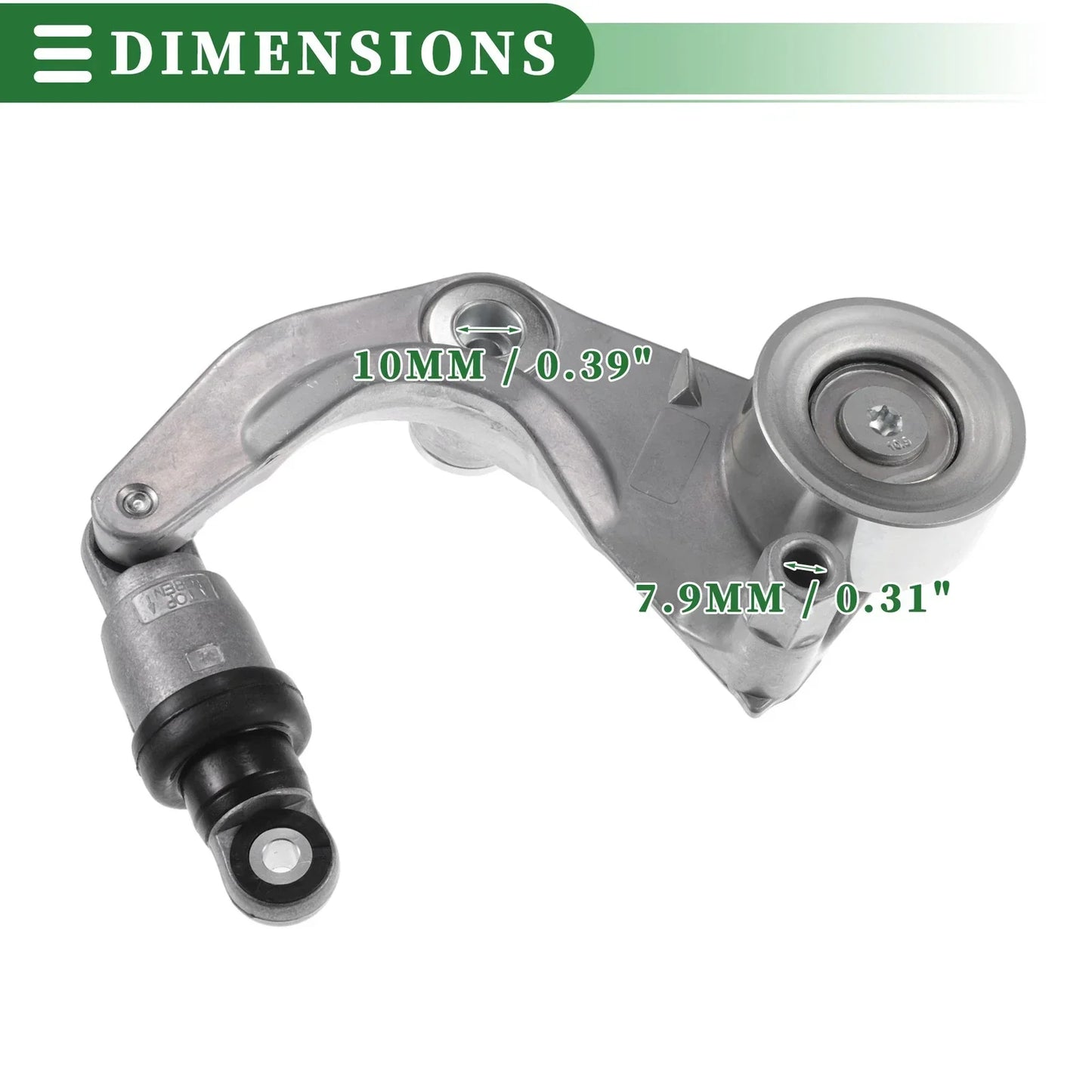 Engine Belt Tensioner Pulley Assembly for Honda Civic (2006-2011)