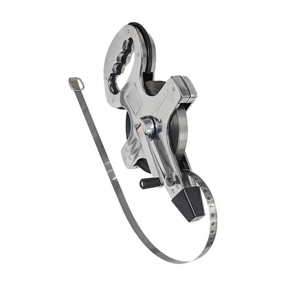 100m Stainless Steel Tape Measure Portable Retractable Ruler