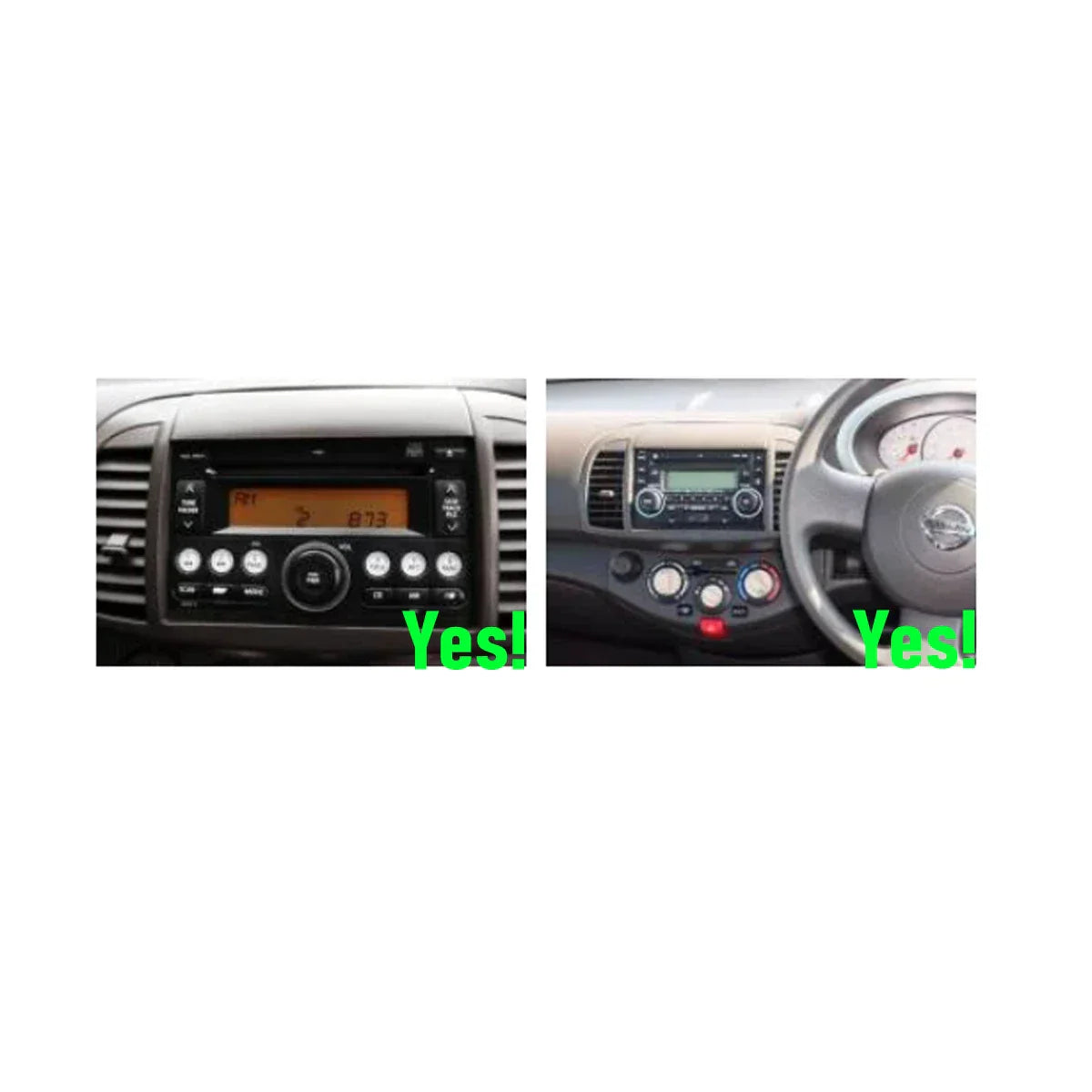 Camera Radio Upgrade Kit for Nissan Micra (2007-2010)