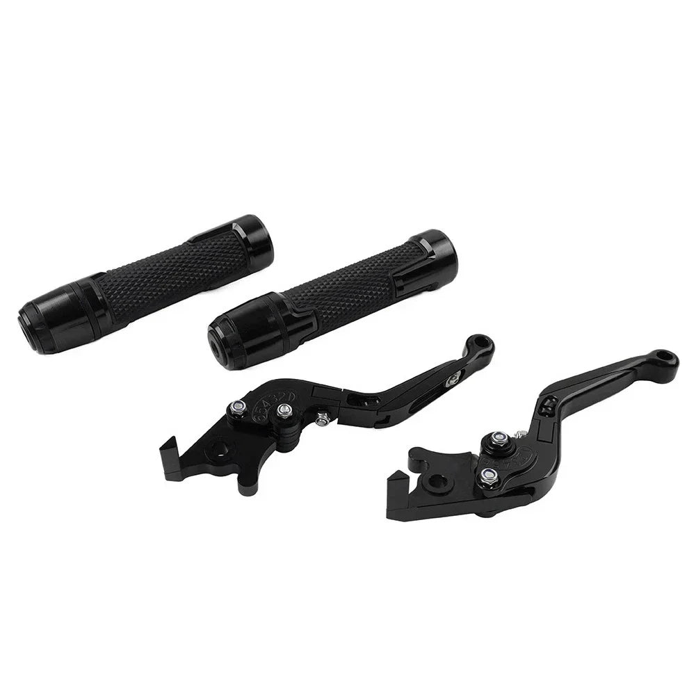 Folding Extendable Brake Clutch Levers & Handlebar Grips for BMW C650GT C600 (2012-2016)