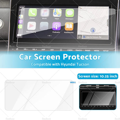 10.25" Tempered Glass Touchscreen Protector for Hyundai Tucson (2022)