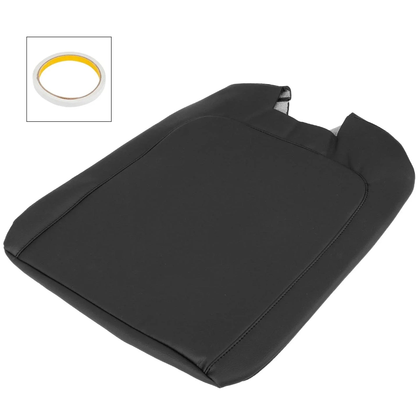 Car Center Console Lid Armrest Microfiber Leather for Dodge Ram (2013-2018)