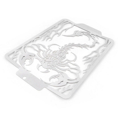 Skull Flames Radiator Grille Cover for Suzuki Boulevard M109R (2006-2025)